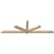 Ekena Millwork Kennewick Rough Sawn Timber Gable Bracket, Douglas Fir, 108"W x 31 1/2"H x 4"D x 4"F, 7/12 Pitch GBW108X31X0404KEN00RDF - alternate 4